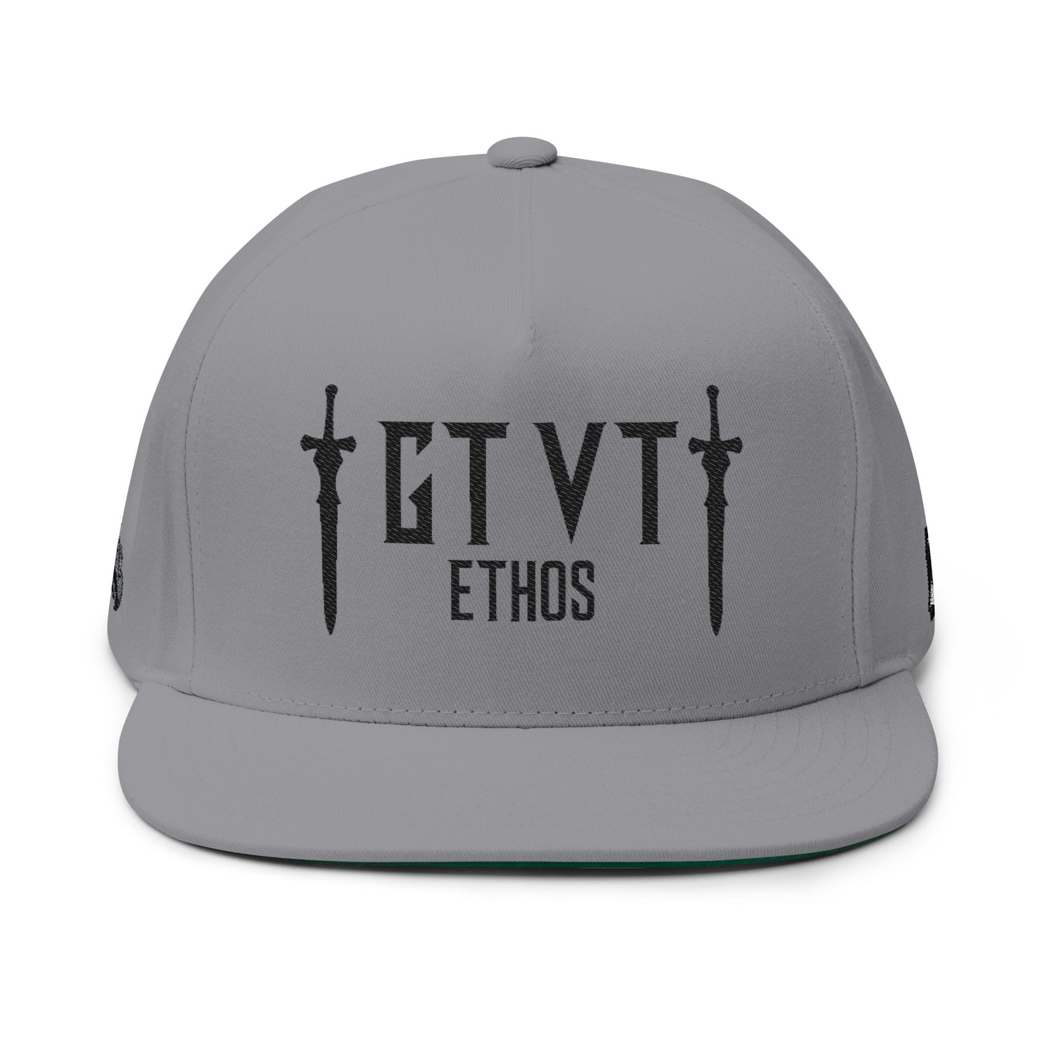 GTVT | Ethos Flat Bill Snapback: 5-Panel Hat
