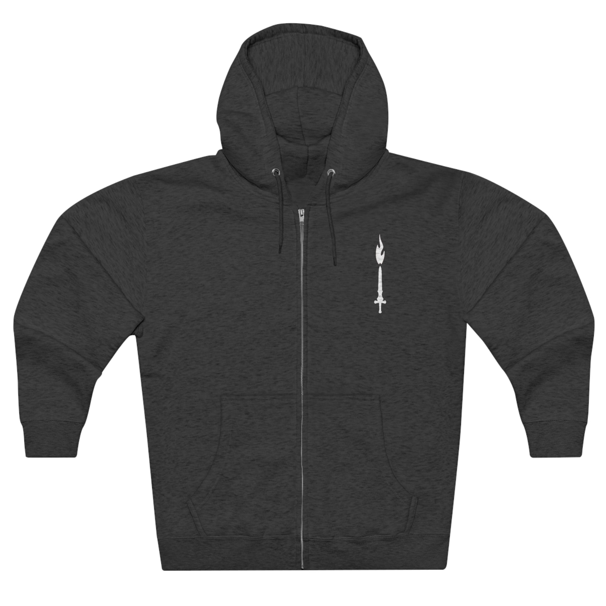 Gladiator Vitamins | Unisex Men's Zip Minimalist Hoodie | Discover the Gladiator Vitamins Zip Minimalist Hoodie: warm, soft, and stylish with an athletic fit. Crafted from a durable cotton-poly blend. | $59.99 | Gladiator Vitamins