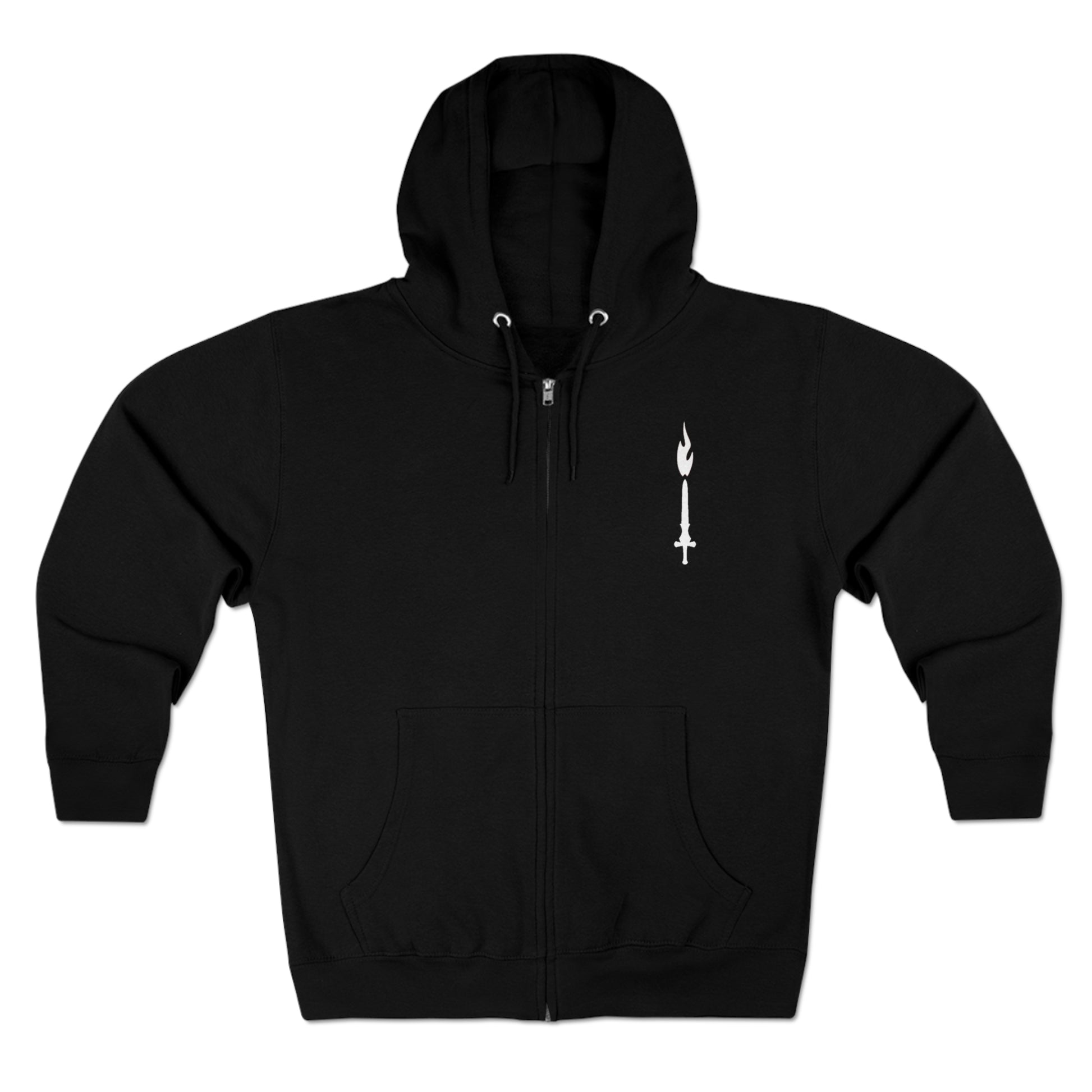 Gladiator Vitamins | Unisex Men's Zip Minimalist Hoodie | Discover the Gladiator Vitamins Zip Minimalist Hoodie: warm, soft, and stylish with an athletic fit. Crafted from a durable cotton-poly blend. | $59.99 | Gladiator Vitamins