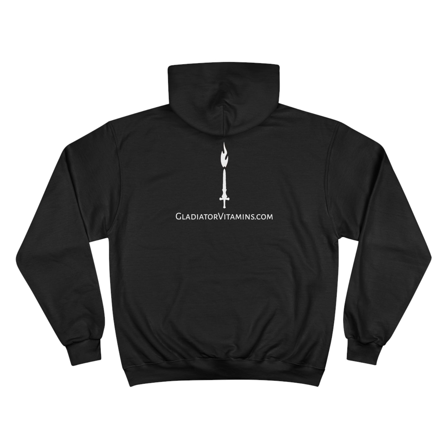 Gladiator Vitamins | Champion Hoodie | Upgrade your wardrobe with the Champion Hoodie. 50% cotton and 50% polyester, this hoodie features Champion’s Double Dry® technology, & spacious pocket. | $49.99 | Gladiator Vitamins