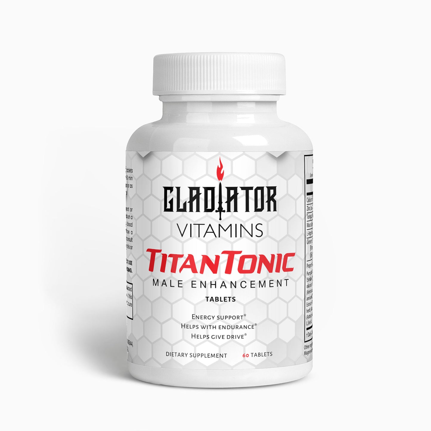 TitanTonic | Male Enhancement - Peak Performance Enhancer | Elevate male vitality with TitanTonic Male Enhancement – a powerful blend of herbs and nutrients designed to support peak performance and overall well-being. | $24.99 | Gladiator Vitamins