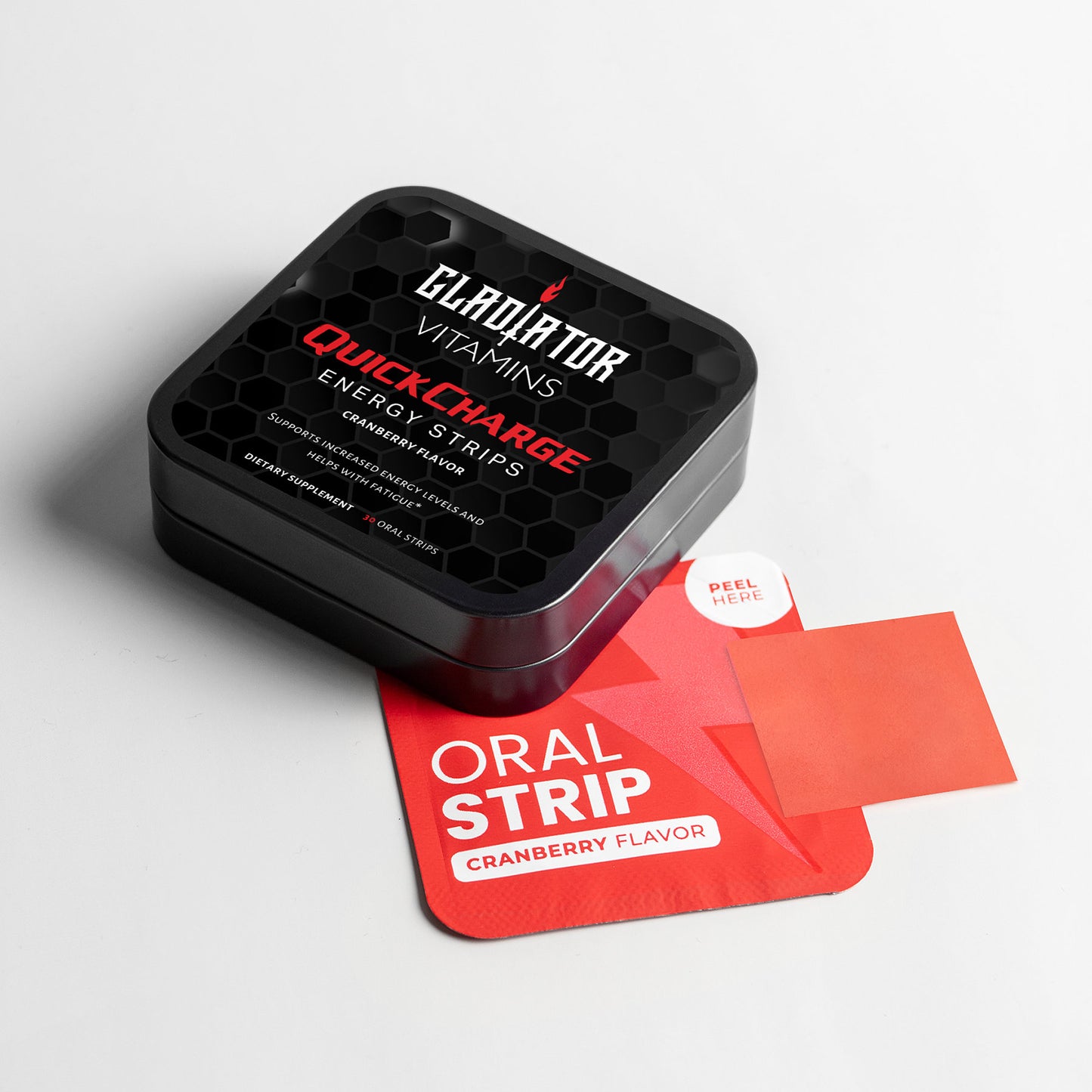 QuickCharge | Energy Strips (Cranberry)