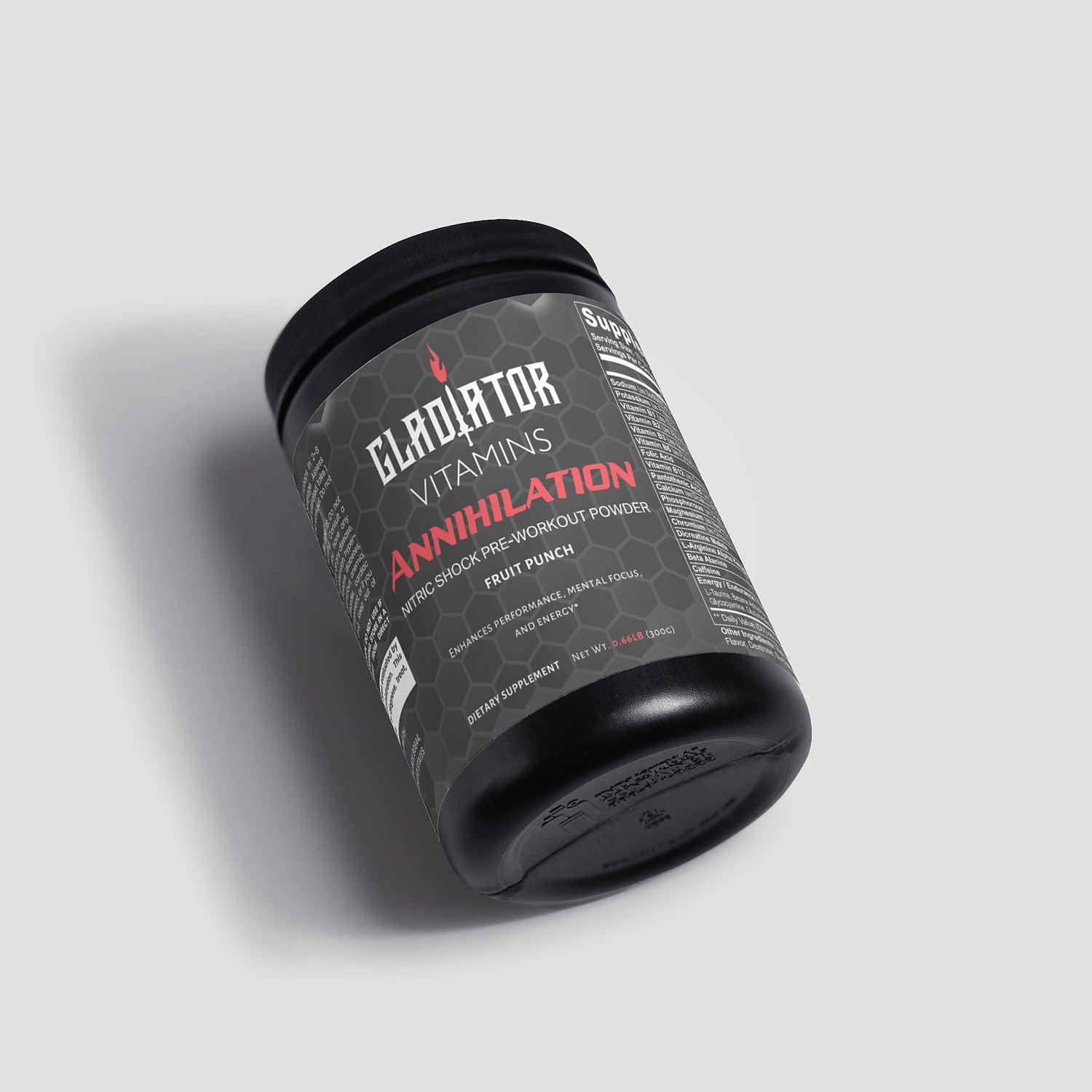 Annihilation | Nitric Shock Pre-Workout Powder (Fruit Punch)