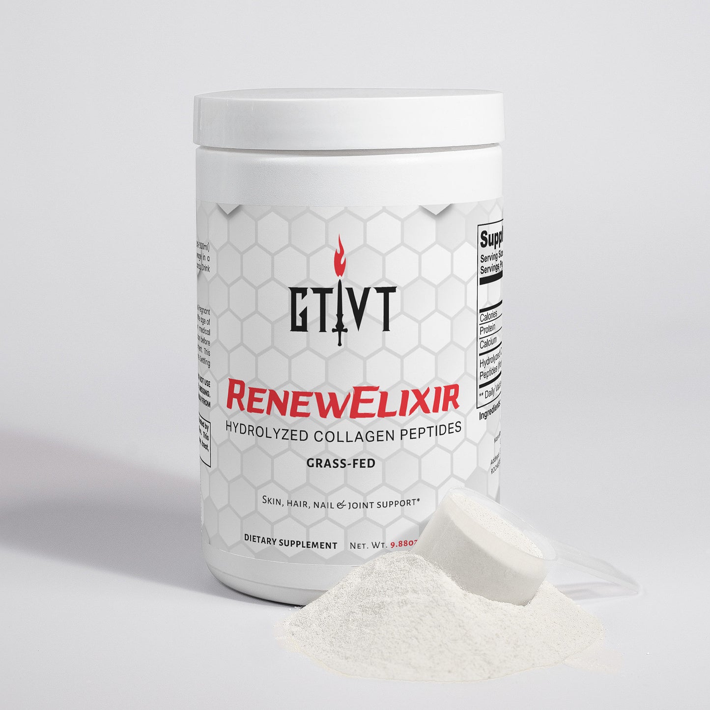 RenewElixir | Grass-Fed Hydrolyzed Collagen Peptides (Unflavored)