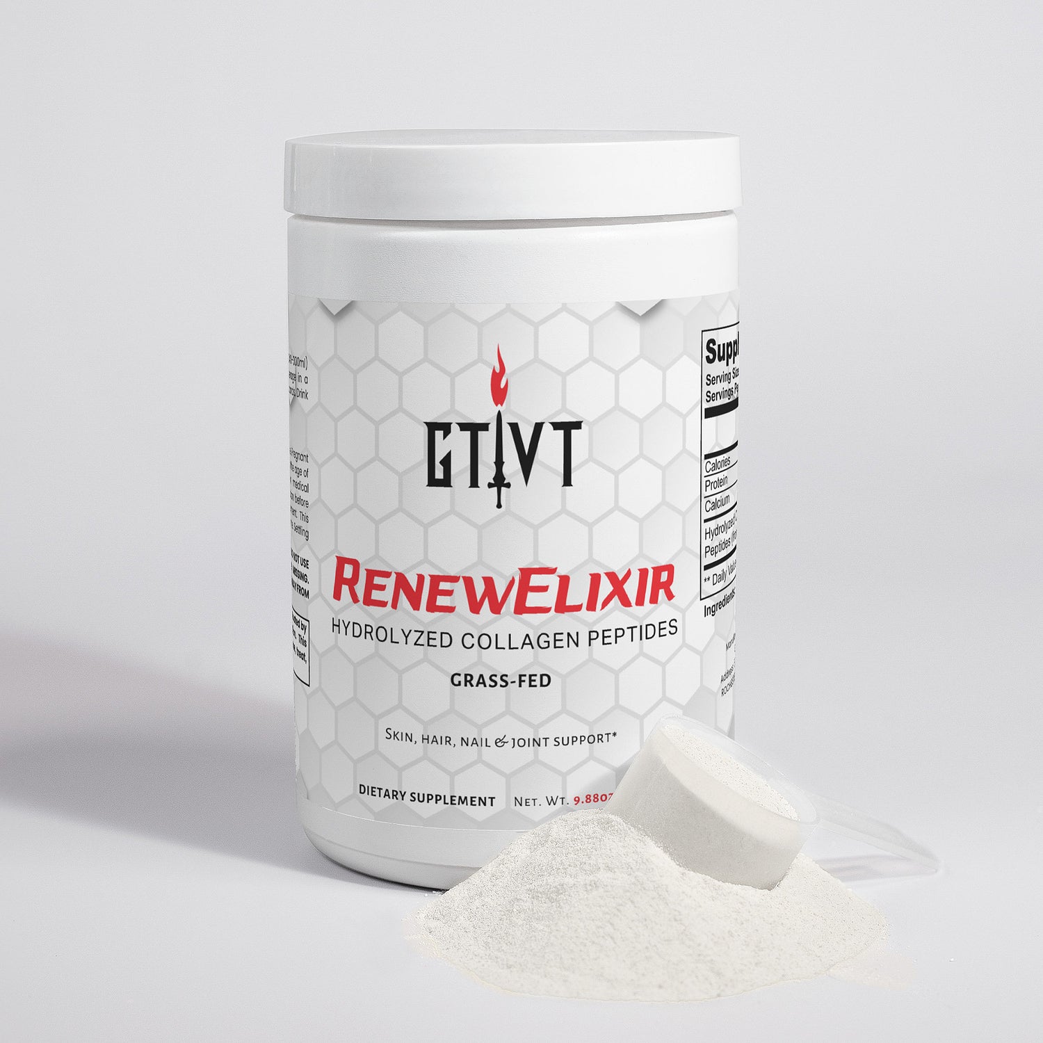 RenewElixir | Grass-Fed Hydrolyzed Collagen Peptides (Unflavored)