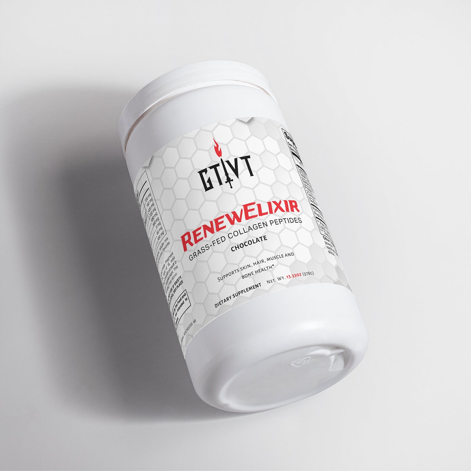 RenewElixir | Grass-Fed Hydrolyzed Collagen Peptides (Chocolate)