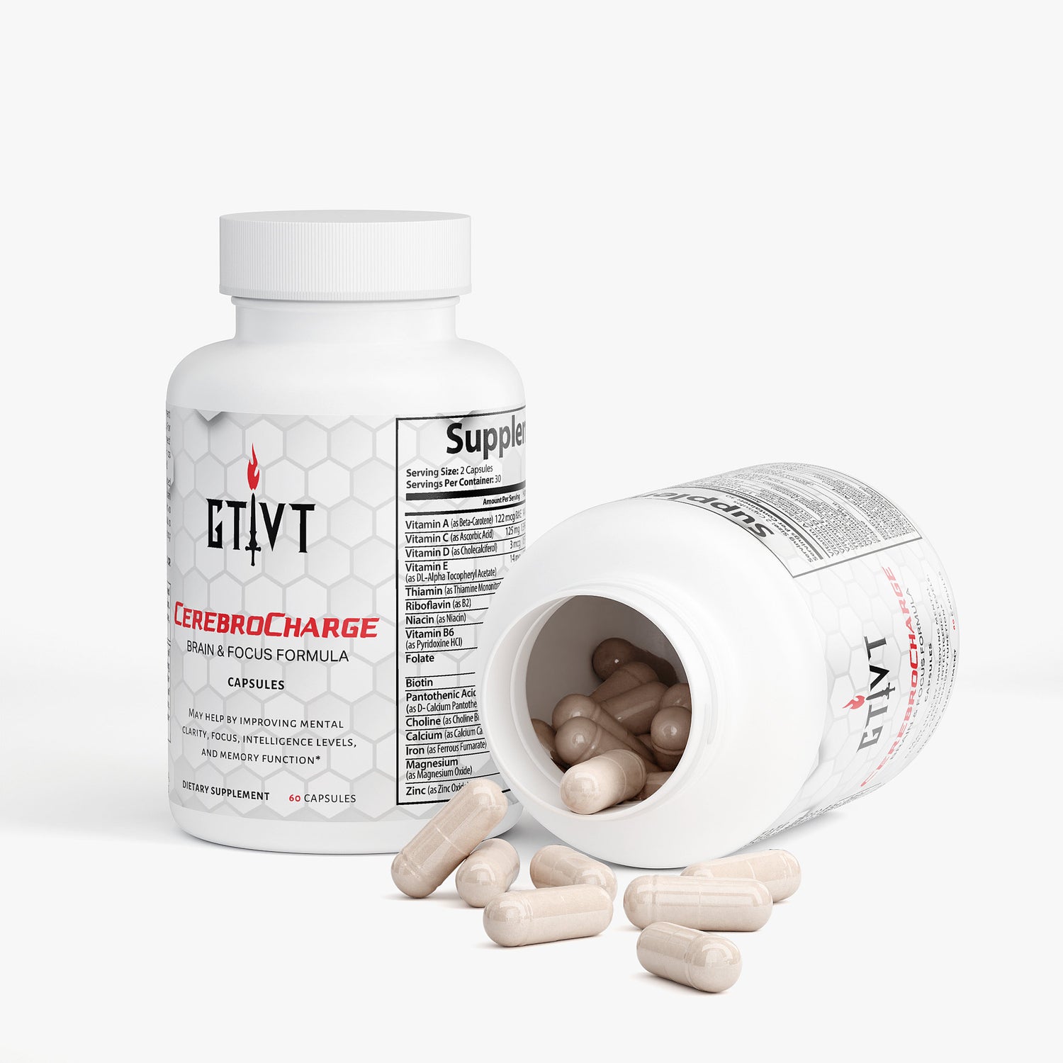 CerebroCharge | Nootropic Brain & Focus Formula