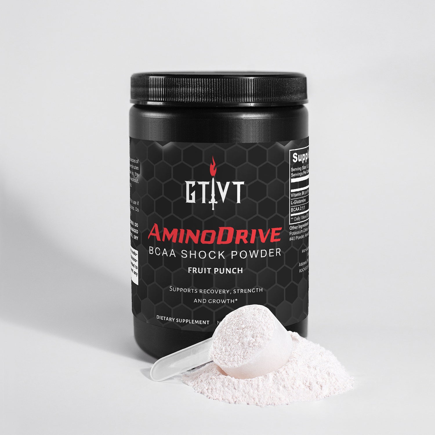 AminoDrive | BCAA Shock Powder (Fruit Punch)