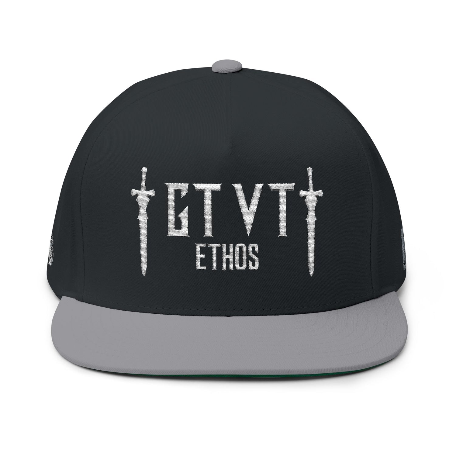 GTVT | Ethos Flat Bill Snapback: 5-Panel Hat