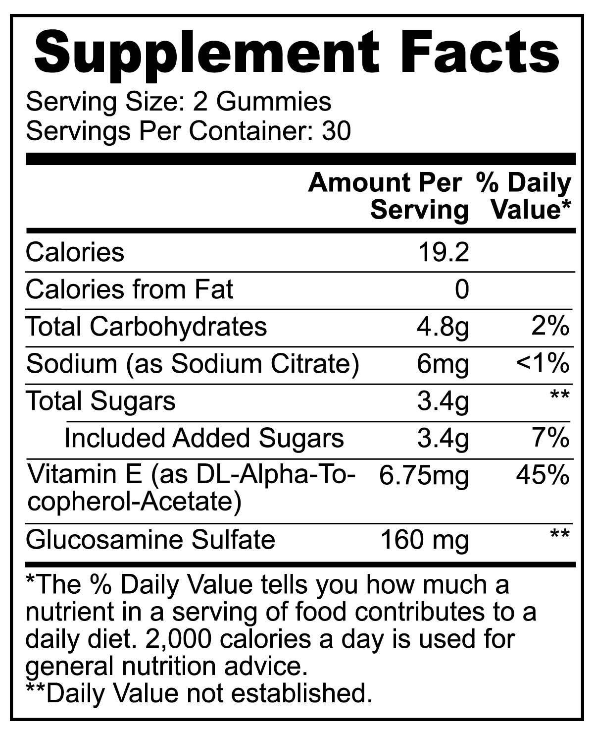 FlexChews | Joint Support Gummies (Adult) | These tasty chews provide essential glucosamine to replenish cartilage, enhance fluid around joints, and reduce discomfort. | $19.99 | Gladiator Vitamins