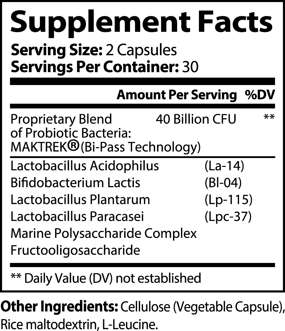 OptiBiotics | Probiotic 40 Billion with Prebiotics | Elevate Your Gut Health with OptiBiotics Probiotic 40 Billion with Prebiotics – 4 probiotic strains and prebiotics for a thriving gut and holistic wellness. | $24.99 | Gladiator Vitamins