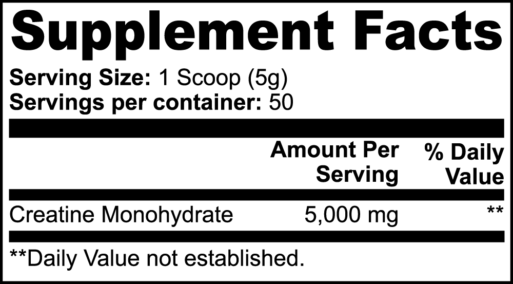 PowerStorm | Creatine Monohydrate (100% Pure) | Boost exercise performance & muscle growth with Creatine Monohydrate. This pure, research-backed supplement delivers the optimal clinical dose for peak results. | $33.99 | Gladiator Vitamins