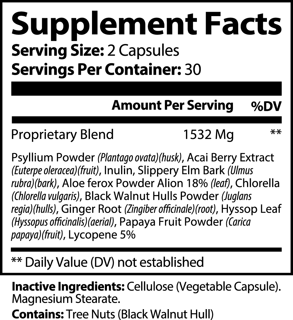 DetoxiCleanse | Max Detox Acai Berry Complex | Rejuvenate your body – a holistic detox formula supporting liver function, boosting immunity, and enhancing overall well-being from the comfort of home. | $20.99 | Gladiator Vitamins