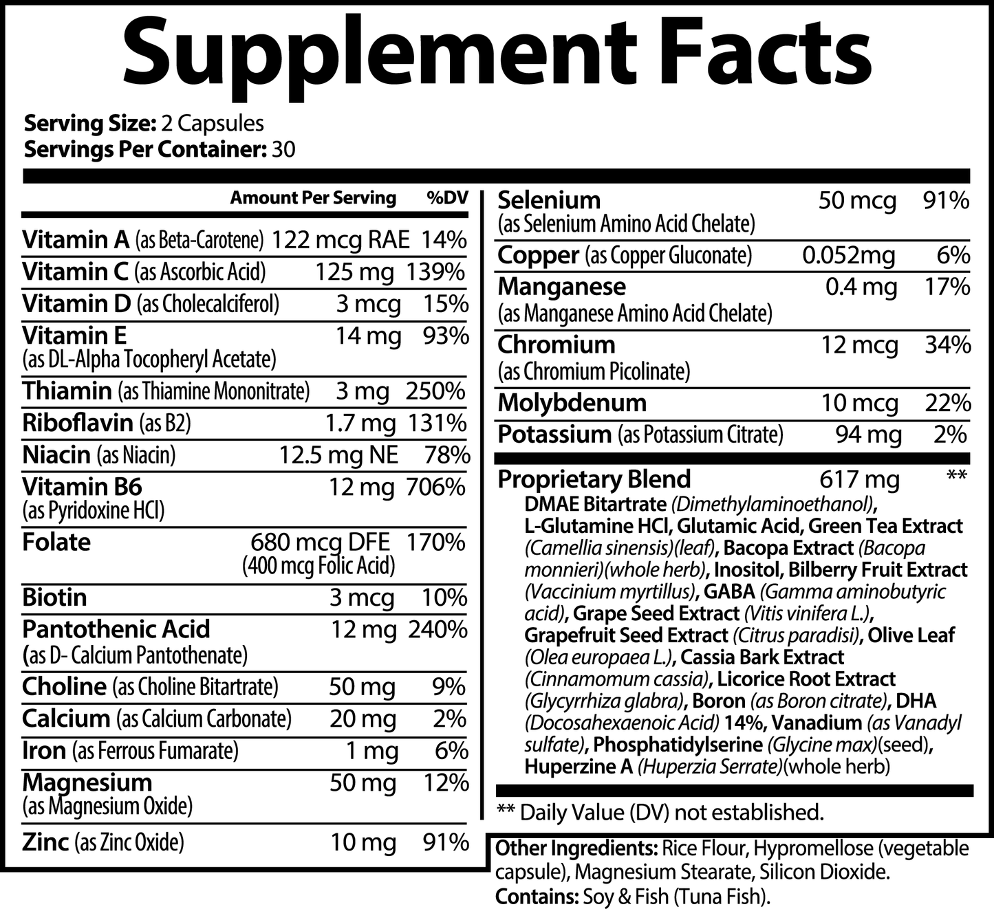 CerebroCharge | Nootropic Brain & Focus Formula