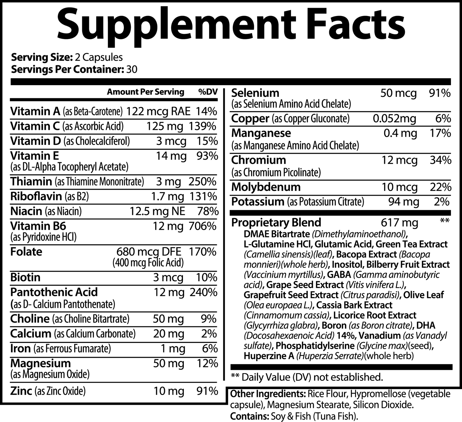 CerebroCharge | Nootropic Brain & Focus Formula