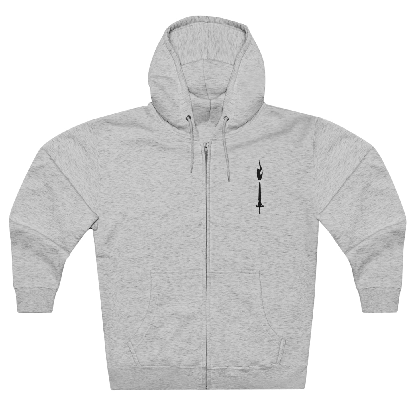 Gladiator Vitamins | Unisex Men's Zip Minimalist Hoodie | Discover the Gladiator Vitamins Zip Minimalist Hoodie: warm, soft, and stylish with an athletic fit. Crafted from a durable cotton-poly blend. | $59.99 | Gladiator Vitamins