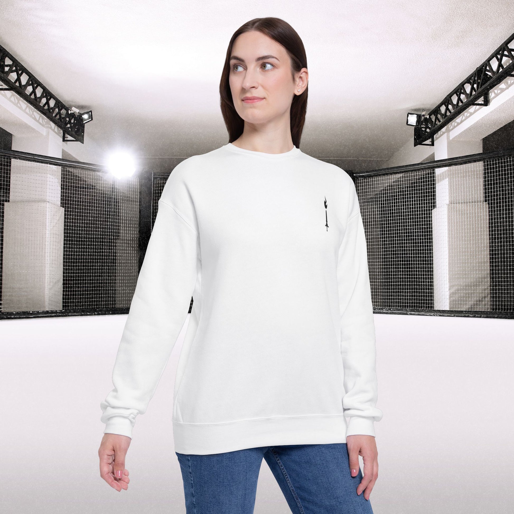 Gladiator Vitamins | Unisex Crew Neck Sweater | Stay cozy and stylish with the Gladiator Vitamins Crew Neck Sweater. Made from a soft cotton-polyester blend, it offers warmth and durability. | $39.99 | Gladiator Vitamins