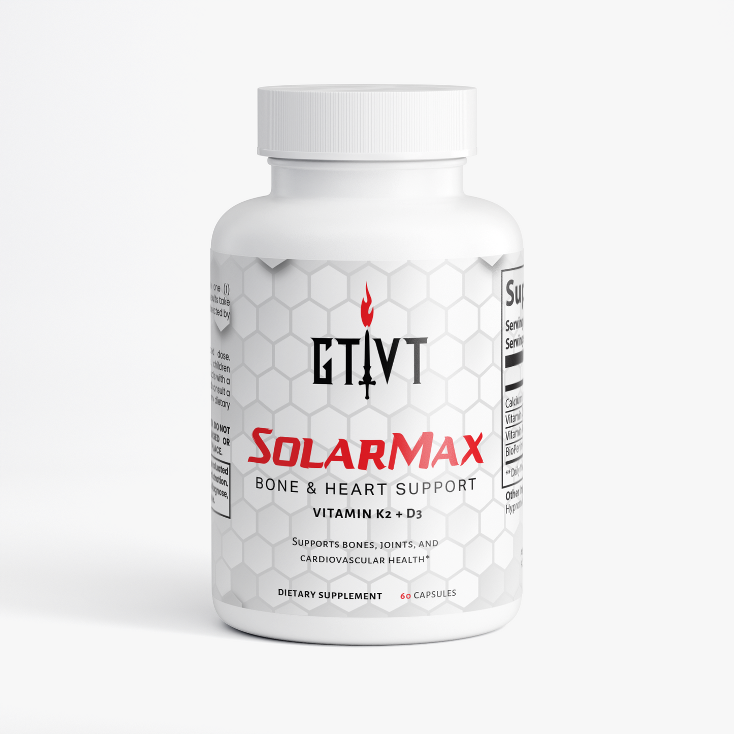 SolarMax | Vitamin D + K2 Bone & Heart Support