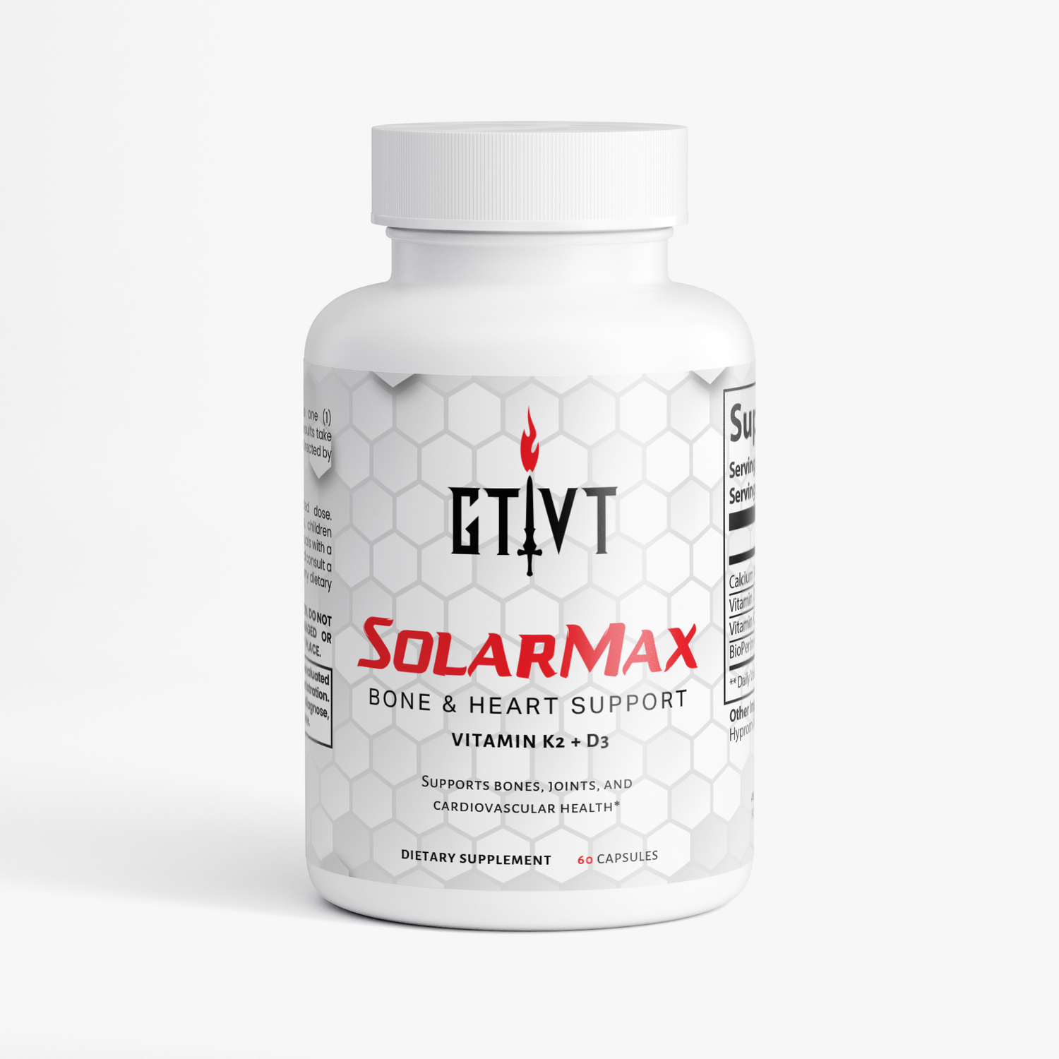 SolarMax | Vitamin D + K2 Bone & Heart Support