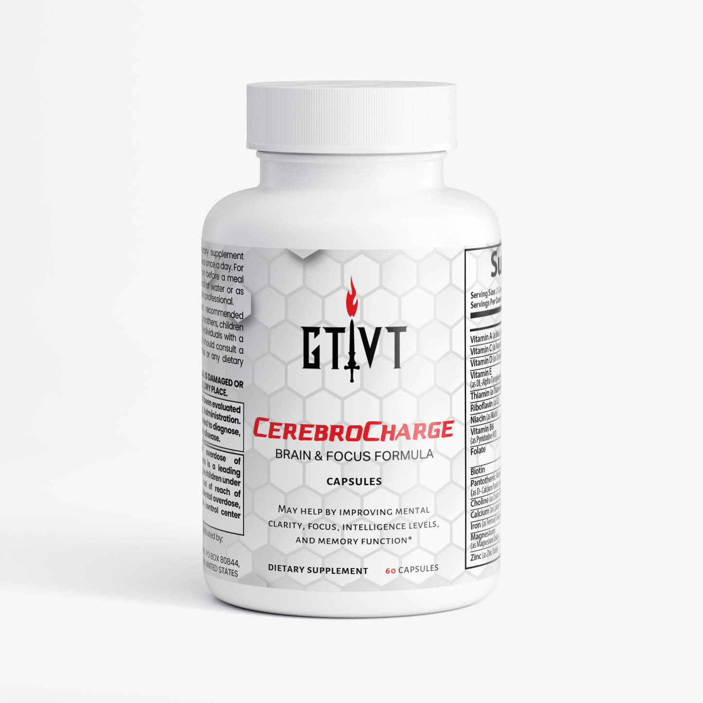 CerebroCharge | Nootropic Brain & Focus Formula